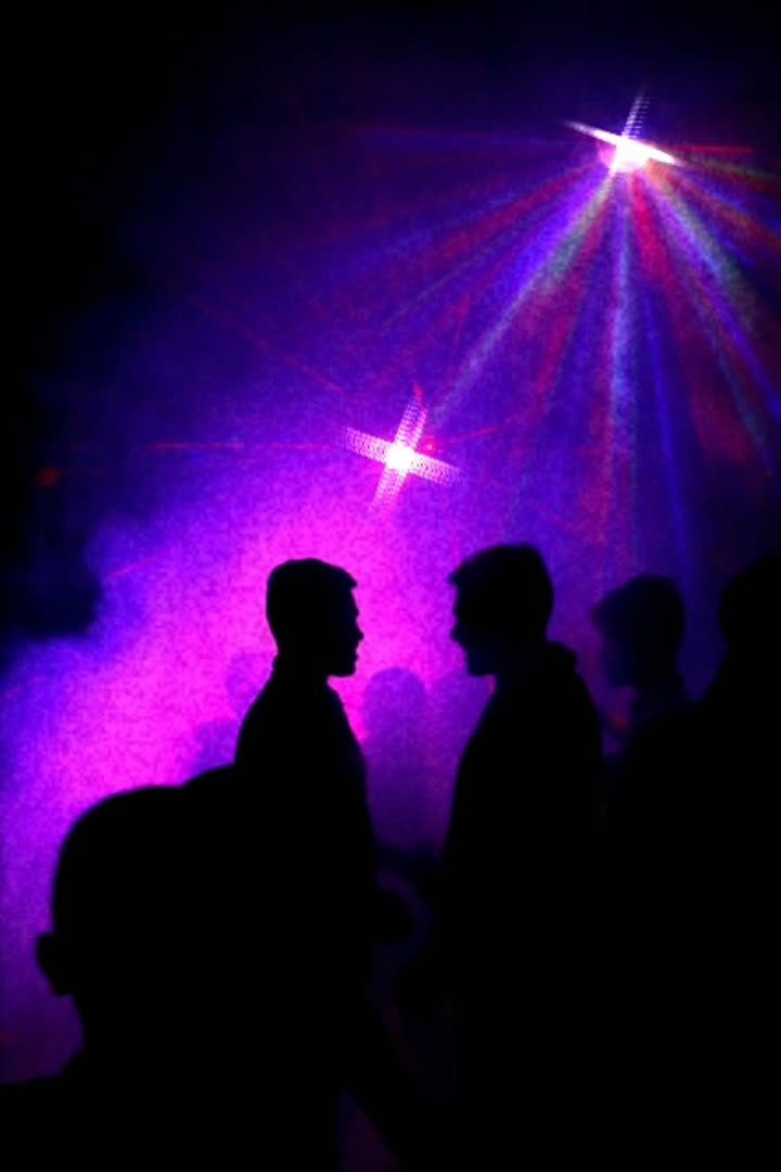 Star Filter on party lights